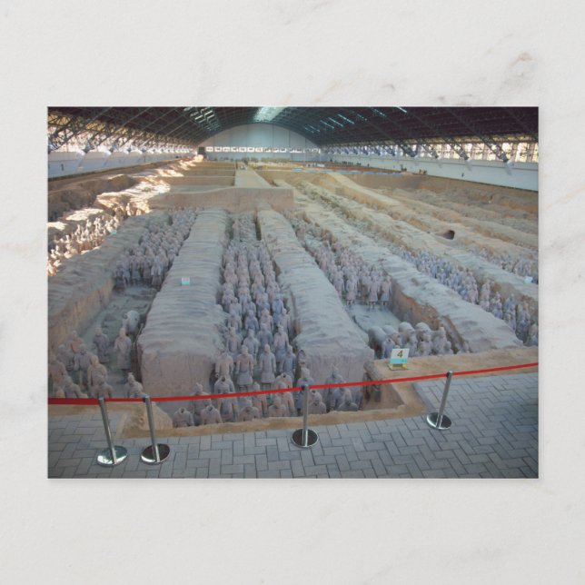 Terra Cotta Warriors Post Card (Front)
