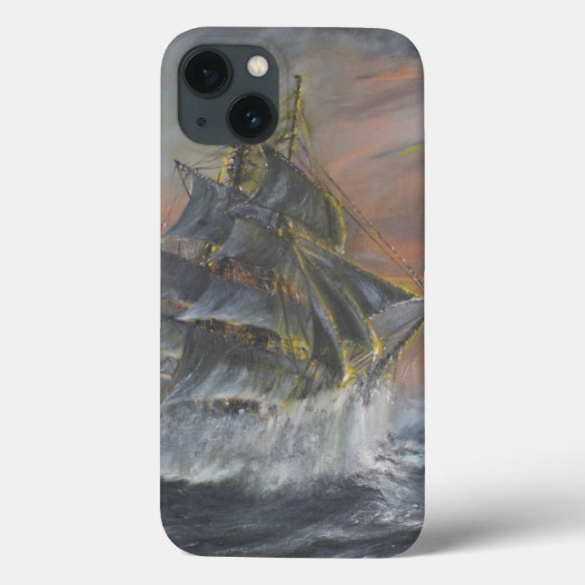 Terra Nova heads into a fierce Gale Dawn Case-Mate iPhone Case (Back)
