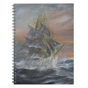 Terra Nova heads into a fierce Gale Dawn Spiral Notebook