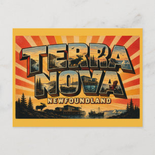 Terra Nova National Park Newfoundland Canada's Mos Postcard