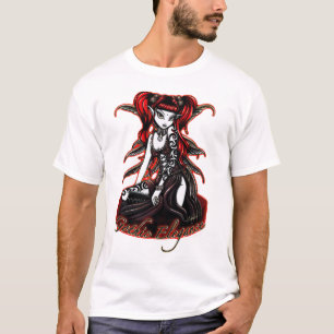 "Terra" Red Tattooed Fairy Top