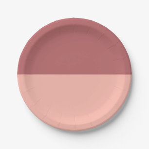 Terra Rosa and Melon Paper Plate