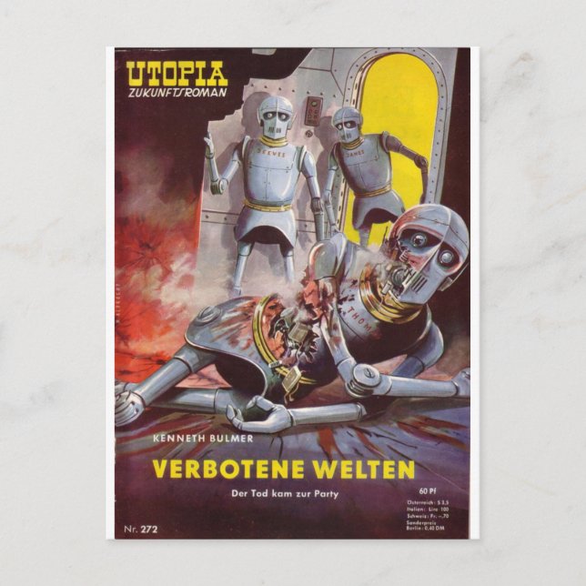 Terra Science Fiction 15 Postcard (Front)
