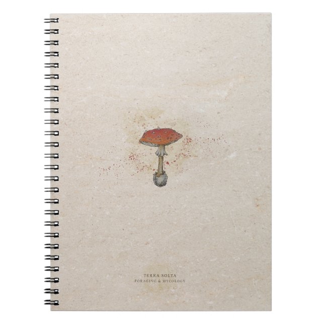 Terra Solta - Foraging & Mycology - notebook (Front)