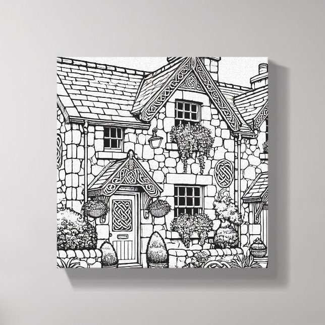 Terrace House #39 Canvas Print (Front)