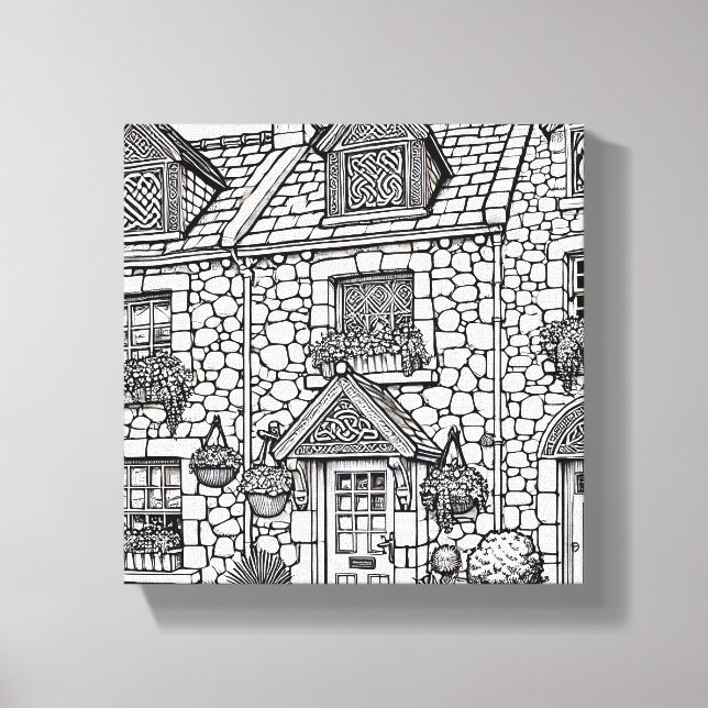 Terrace House #49 Canvas Print (Front)