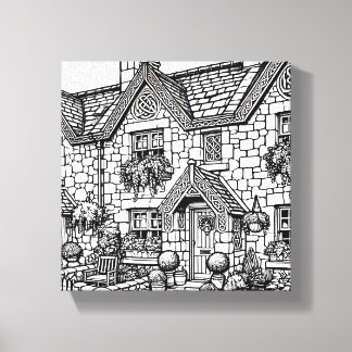 Terrace House #8 Canvas Print