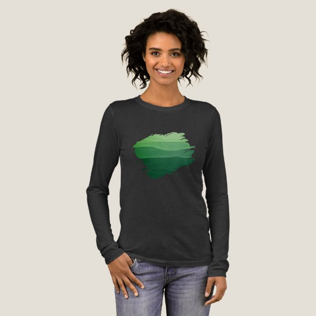 Terrace of Calm Tri-Blend Shirt (Full Front)