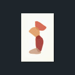 Terracotta Abstract Boho Canvas Print<br><div class="desc">If you’re opting for a chic and boho room interior design with a touch of terracotta and burnt orange,  this abstract canvas print might be perfect for your home.</div>