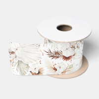Terracotta and White Flowers Botanical Boho Chic