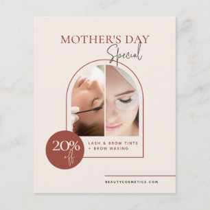 Terracotta Arch Beauty Business Promotional Flyer