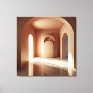 Terracotta Arch Ensemble Canvas Print