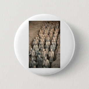 Terracotta Army 6 Cm Round Badge