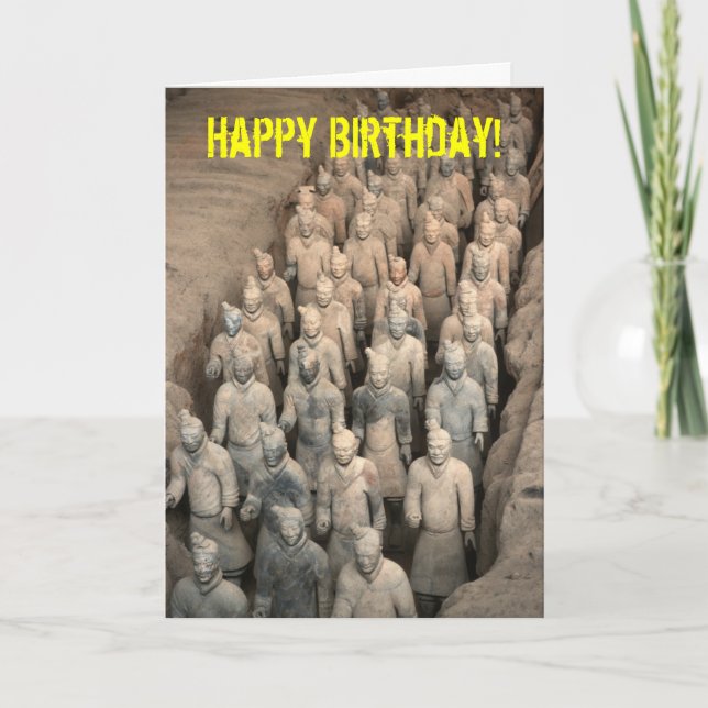 Terracotta Army Card (Front)