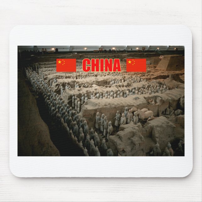 Terracotta Army China - Pro Photo Mouse Pad (Front)