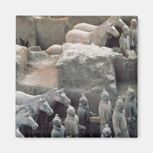 Terracotta Army, Qin Dynasty, 210 BC Magnet