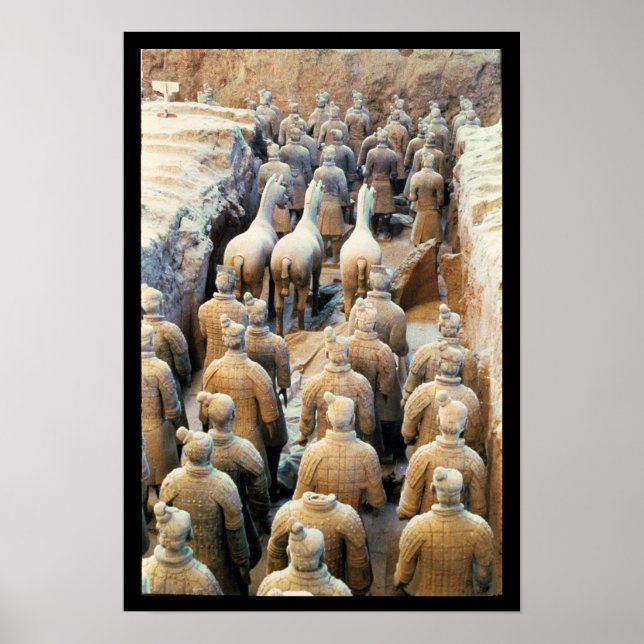 Terracotta Army, Qin Dynasty, 210 BC Poster (Front)