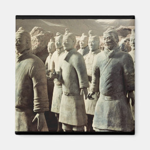 Terracotta Army, Qin Dynasty, 210 BC; warriors Magnet