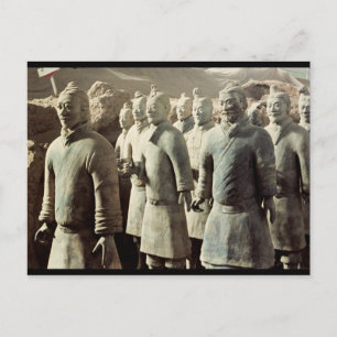 Terracotta Army, Qin Dynasty, 210 BC; warriors Postcard