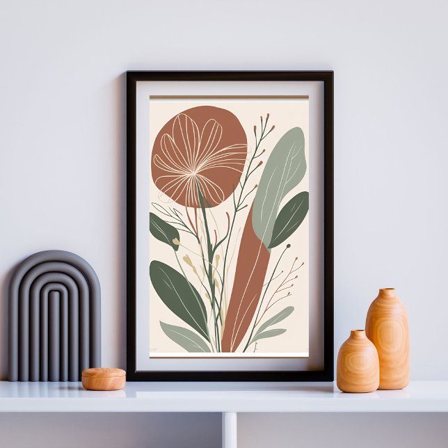 Terracotta Bloom I Poster (Creator Uploaded)
