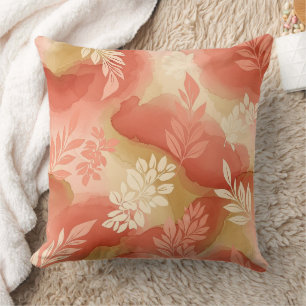 Terracotta Botanical - Warm Earthy Floral (1) Cushion