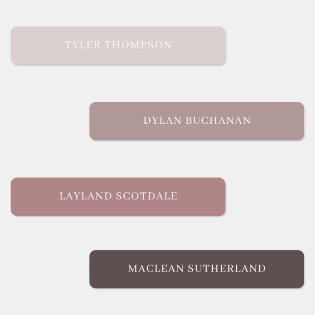 Terracotta Boys Typography Waterproof School (Group)