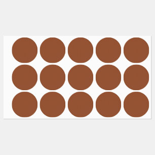 Terracotta Burnt Orange Solid Colour 