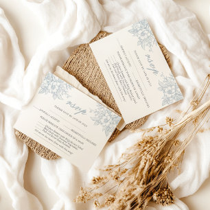 Terracotta Burt Orange rsvp card