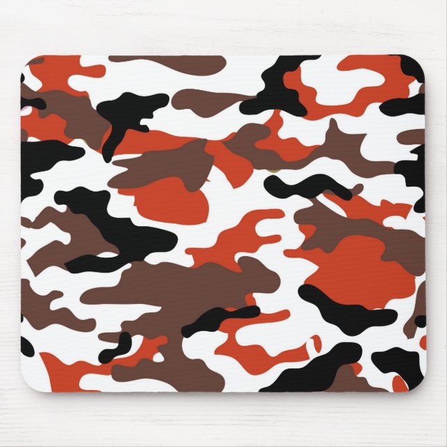 Terracotta Camo Mousepad (Front)