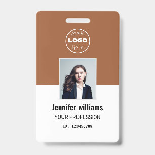 Terracotta Company Employee Photo ID Badge