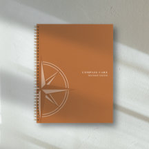 Terracotta Compass Rose Mental Health Brand