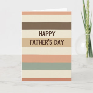 Terracotta Fathers Day Art Card