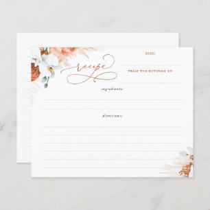 Terracotta Floral Boho Bridal Shower Recipe