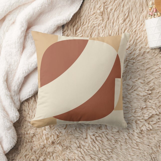 Terracotta geometry part-4 cushion (Blanket)