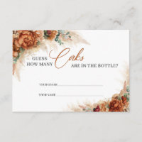 Terracotta guess how many corks are in the bottle