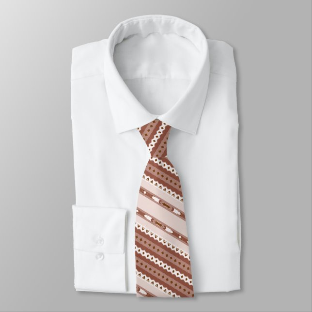 Terracotta Heritage Tie (Tied)