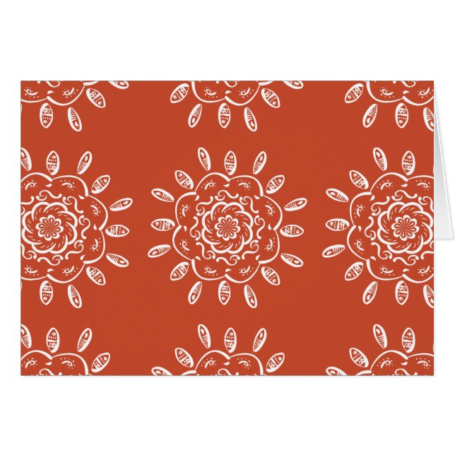 Terracotta Mandala (Front Horizontal)