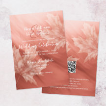 terracotta maple leaves accent all in one