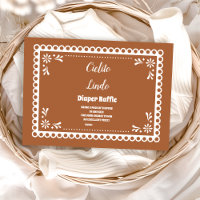 Terracotta Mexican Cielito Lindo Diapper Raffle