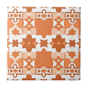Terracotta Moroccan Tile Pattern