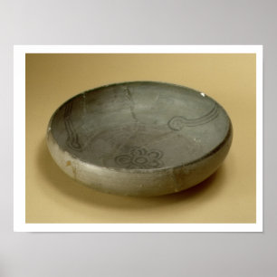 Terracotta painted grey ware, Hastinapur, 800-400 Poster