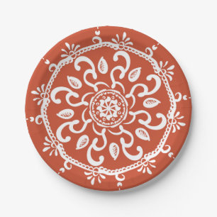 Terracotta Paper Plate