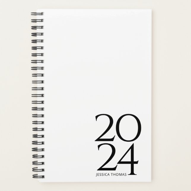 Terracotta Personal 2024 Weekly Planner (Front)