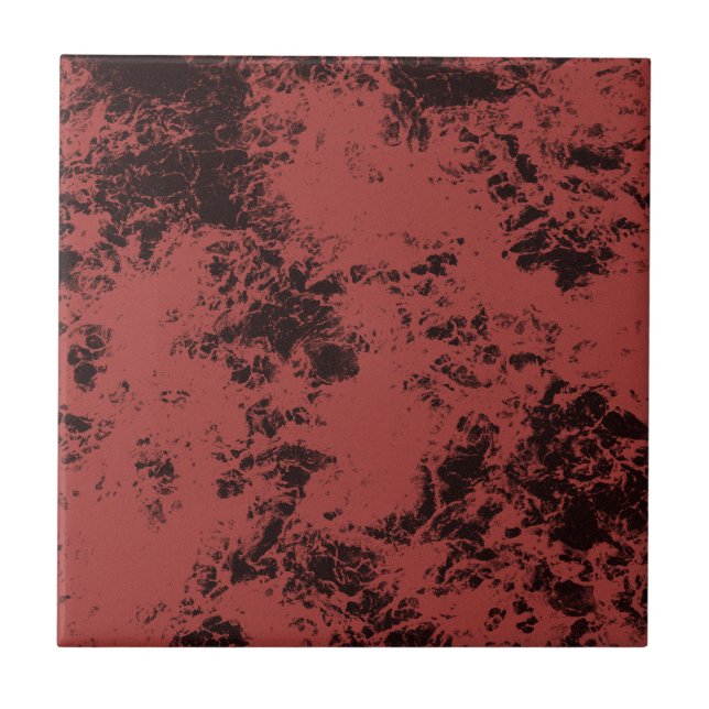 Terracotta red marble texture  tile (Front)