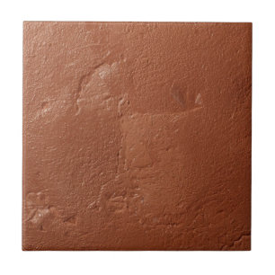 Terracotta red simple rustic  tile