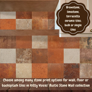 Terracotta red simple rustic  tile