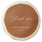 Terracotta Rust Wedding Thank You Favours