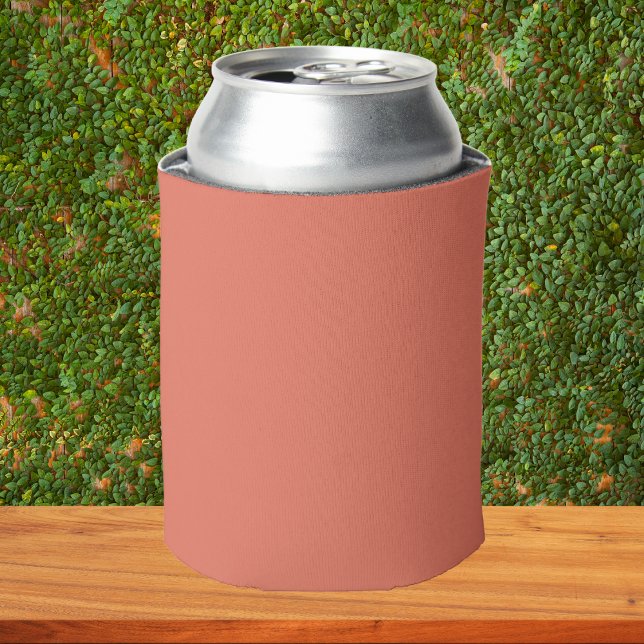 Terracotta Solid Colour Can Cooler (Creator Uploaded)