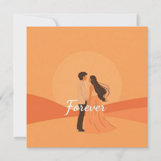 Terracotta Sunset Invitation