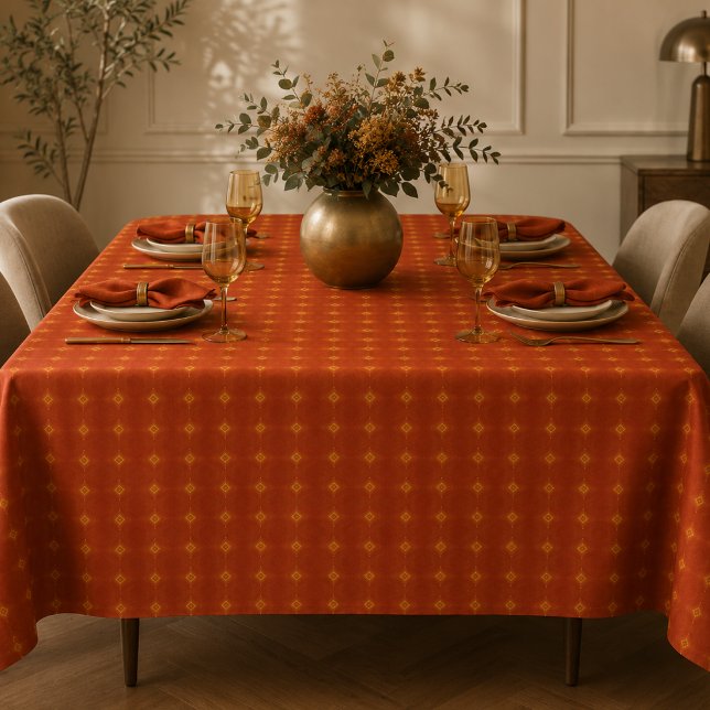 Terracotta Sunset Tablecloth (Creator Uploaded)